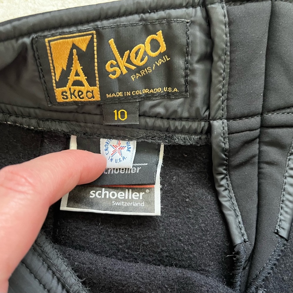 SKEA Youth Ski Snowboard Pants Size 10 Black WB-400 Outdoors Active Sports - Picture 3 of 11